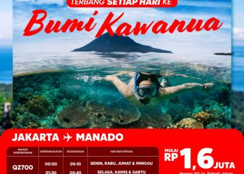 AirAsia Jakarta-Manado Mulai 17 Juli, Tiket Bisa Dipesan Sekarang