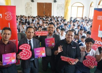 Tri dan 1.000 Guru Foundation Buka Akses Digital di Pelosok Negeri