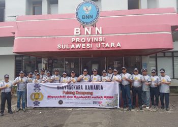 BNN Sulut Dikunjungi Puluhan Jenderal Purnawirawan Polri