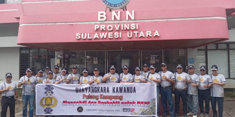 BNN Sulut Dikunjungi Puluhan Jenderal Purnawirawan Polri