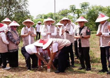 Pencanangan GEMAPATAS 2025, Menteri Nusron: Semua Masyarakat Wajib Pasang Patok