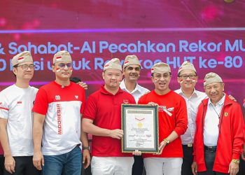 Pecahkan Rekor MURI Saat Perayan HUT RI, Sahabat-AI Ciptakan 5.000 Puisi