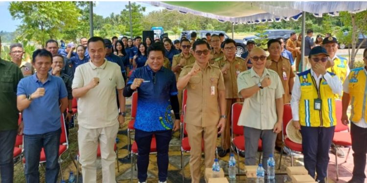 Yandry Rori Hadiri Penanaman Pohon di Bendungan Kuwil Minut