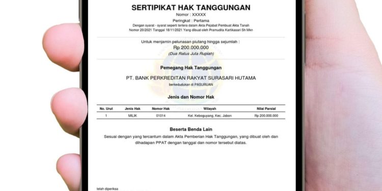 Layanan Paling Banyak Diakses Masyarakat, Ini Penjelasan Soal HT dan Roya Elektronik Debitur Perorangan