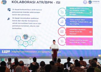 Menteri Nusron Bicarakan Pentingnya Akurasi Peta di HUT ke-53 Ikatan Surveyor Indonesia