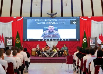 STPN Bentuk Karakter dan Kepemimpinan, Wamen Ossy Titip Tiga Nilai yang Perlu Dipedomani Taruna/i STPN