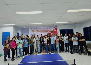 Lomba Tenis Meja Peringati Hari Asuransi Berlangsung Meriah di Manado