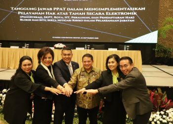 Wamen Ossy Bilang Kolaborasi dengan IPPAT Jadi Kunci Transformasi Layanan Pertanahan