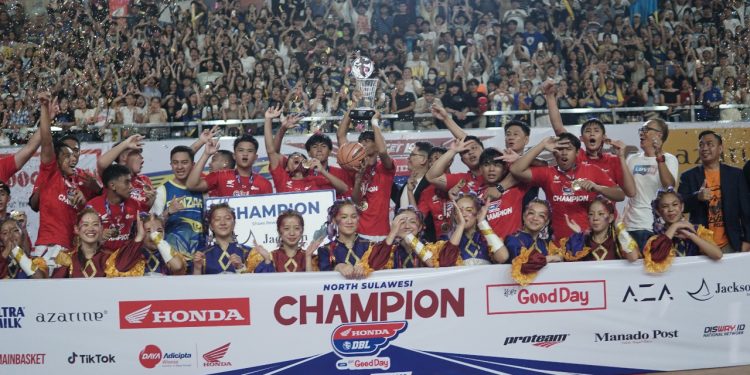 MIS dan SMA Eben Haezar Manado Juara Honda DBL North Sulawesi Series 2025