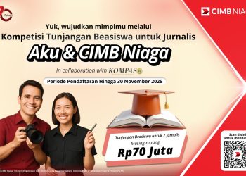 Wujudkan Mimpi dan Aspirasi, CIMB Niaga Hadirkan Tunjangan Beasiswa S2 untuk Insan Pers Indonesia
