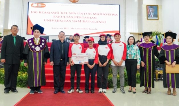 F-PDR Sulut Apresiasi Jerry Hermawan Lo Berikan Beasiswa Kelapa kepada Ratusan Mahasiswa