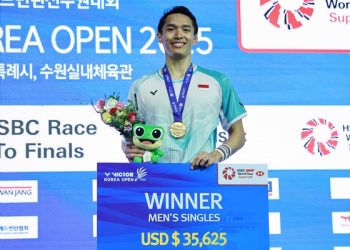 Jonatan Christie Juara Korea Open 2025
