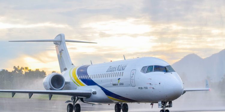 Transnusa dari Schenzhen Tiongkok Ramaikan Dunia Penerbangan Sulawesi Utara