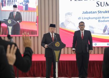 Menteri Nusron Lantik 804 Pejabat Kementerian ATR/BPN