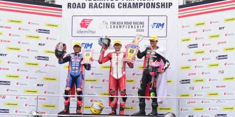 Pebalap Astra Honda Raih Tiga Podium ARRC Malaysia