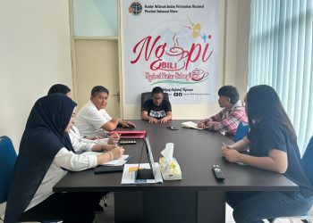 Seksi Pengendalian dan Penyelesaian Sengketa BPN Bitung Konsultasi Kasus Pertanahan ke Kanwil BPN Sulut