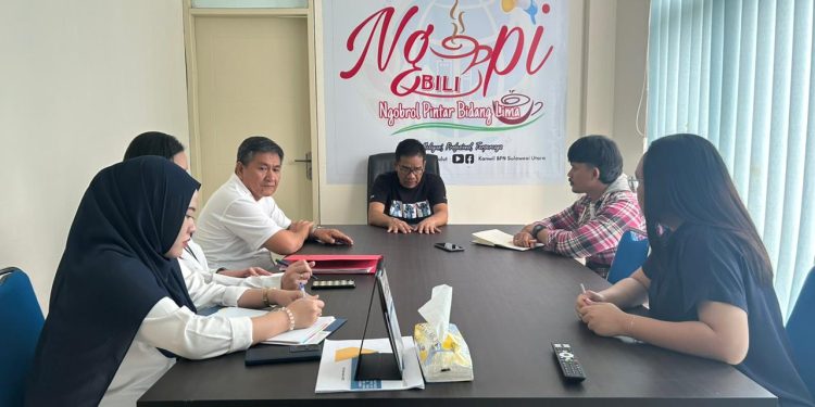 Seksi Pengendalian dan Penyelesaian Sengketa BPN Bitung Konsultasi Kasus Pertanahan ke Kanwil BPN Sulut