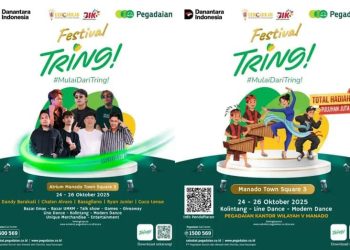 Pegadaian Manado Gelar Festival Tring! Ayo Ramaikan, Banjir Hadiah dan Hiburan