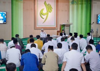 Lewat Pengajian Bulanan, Menteri Nusron Ajak Jajaran Raih Berkah dan Menambah Ilmu Agama