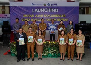 Modul  Ajar Kokurikuler, BI Sulut dan Pemkot Tomohon Tingkatkan Cinta Bangga Paham Rupiah Sejak Dini