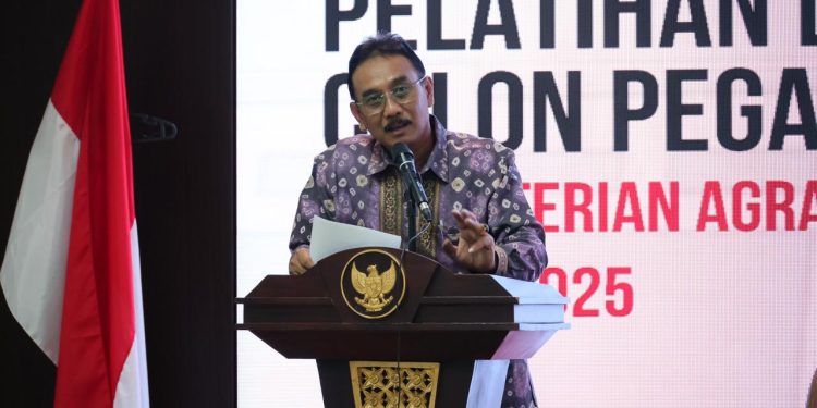 Sekjen Kementerian ATR/BPN Berikan Tiga Pesan bagi CPNS dalam Bertugas