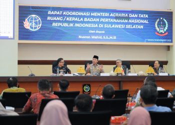Percepat Penyelesaian Persoalan Tanah dan Ruang, Menteri Nusron Adakan Rakor dengan Kepala Daerah se-Sulsel