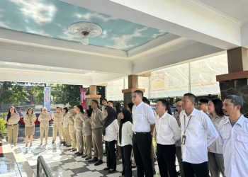 Kantor Pertanahan Bitung Gelar Apel Pagi, Perkuat Disiplin dan Koordinasi Pegawai