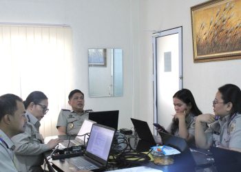 Tingkatkan Akuntabilitas, ATR/BPN Bitung Gelar Rapat Evaluasi Pencapaian Kinerja