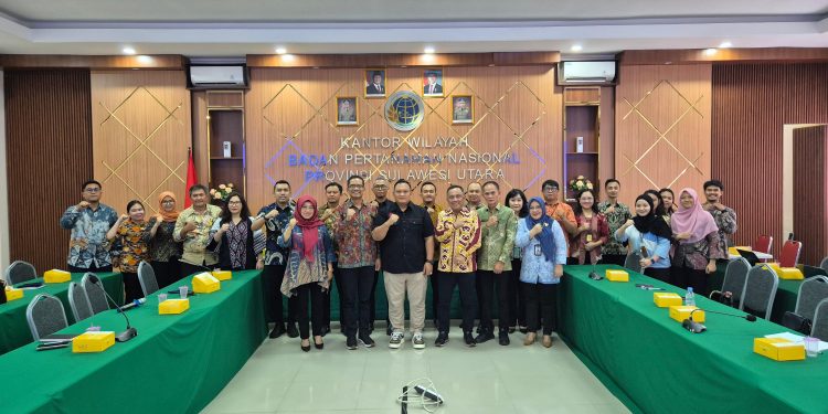 Kantah Bitung Perkuat Sinergi Berantas Tindak Pidana Pertanahan