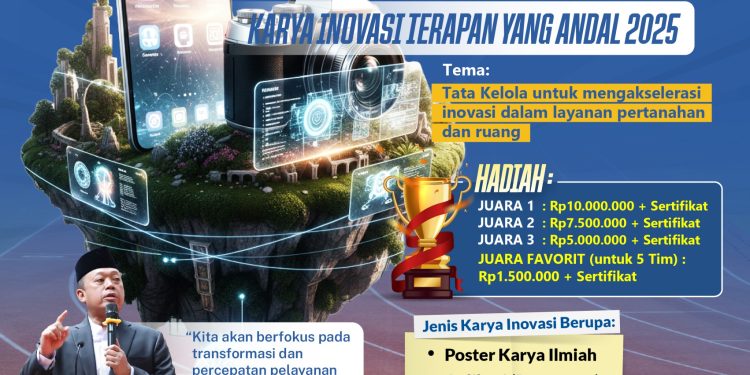 Kementerian ATR/BPN Adakan Lomba Kristal, Ini Penjelasannya