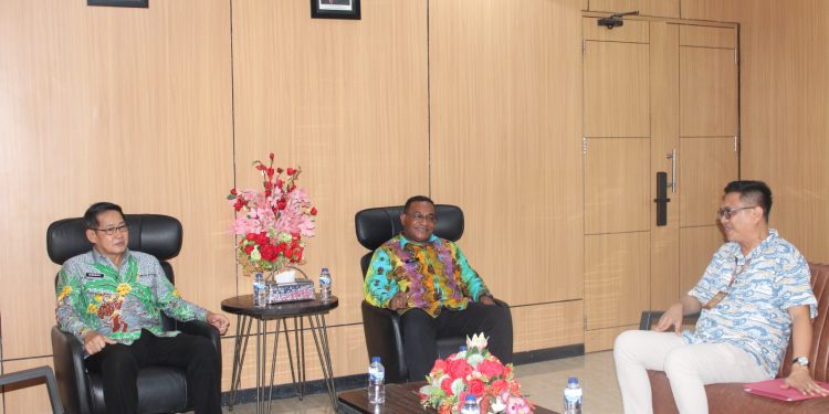 Temui Wali Kota Bitung, Kakanwil ATR/BPN Sulut Perkuat Sinergi