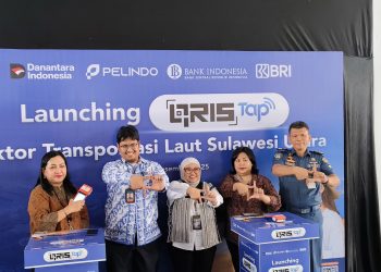 BRI Gandeng Pelindo Luncurkan QRISTap di Pelabuhan Manado