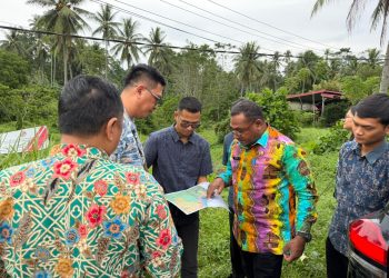 Kakanwil ATR/BPN Sulut Tinjau Tanah Terindikasi Terlantar di Bitung