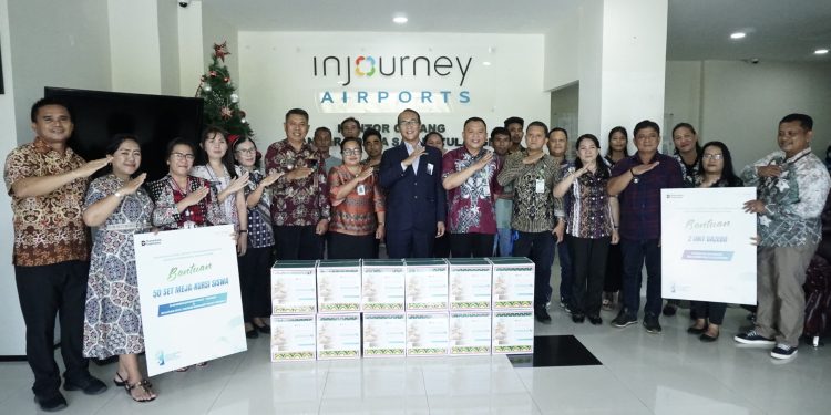Sambut Nataru, Injourney Airport Sam Ratulangi Manado Salurkan CSR bagi Masyarakat Sekitar