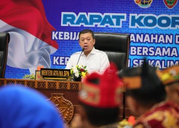 Menteri ATR/BPN Minta Pemda Kalteng Percepat Pemutakhiran Sertipikat Tanah Cegah Tumpang Tindih