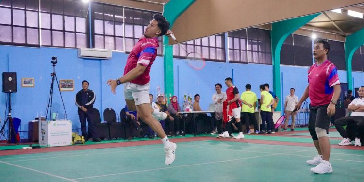 Kementerian ATR/BPN Melaju ke Semifinal Kejuaraan Bulutangkis HUT Korpri ke-54
