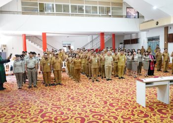 Kantah Manado Laksanakan Pengambilan Sumpah dan Pelantikan Panitia Ajudikasi dan Satgas PTSL 2026