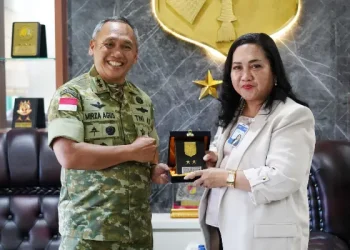 RCEO Audiensi dengan Pangdam, BRI Region 16 Manado Perkuat Sinergitas dengan Kodam XIII/Merdeka
