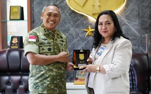 RCEO Audiensi dengan Pangdam, BRI Region 16 Manado Perkuat Sinergitas dengan Kodam XIII/Merdeka