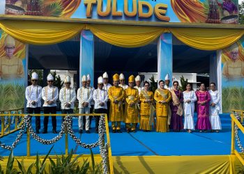 Kepala Kantah Bitung Hadiri Upacara Adat Tulude 2026