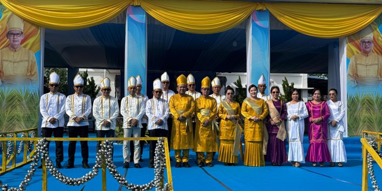 Kepala Kantah Bitung Hadiri Upacara Adat Tulude 2026