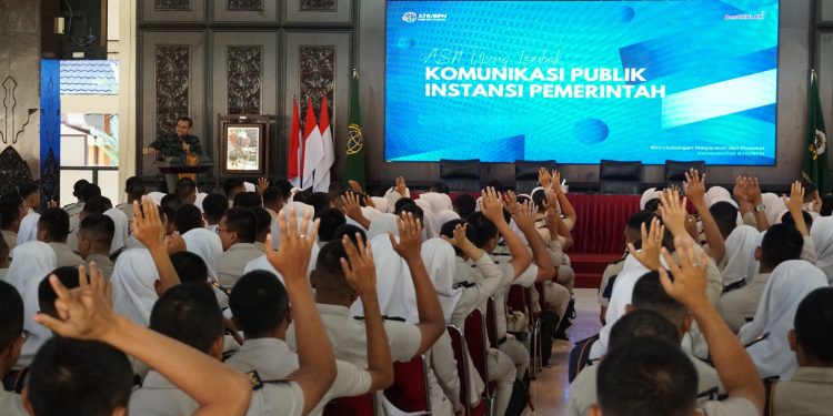 Biro Humas dan Protokol ATR/BPN Bekali Taruna STPN Pengetahuan Komunikasi Publik